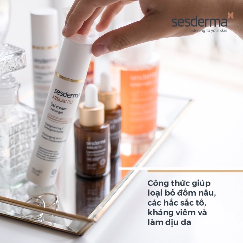 Gel dưỡng sáng da, mờ nám Azelac RU Cream Gel 50ml