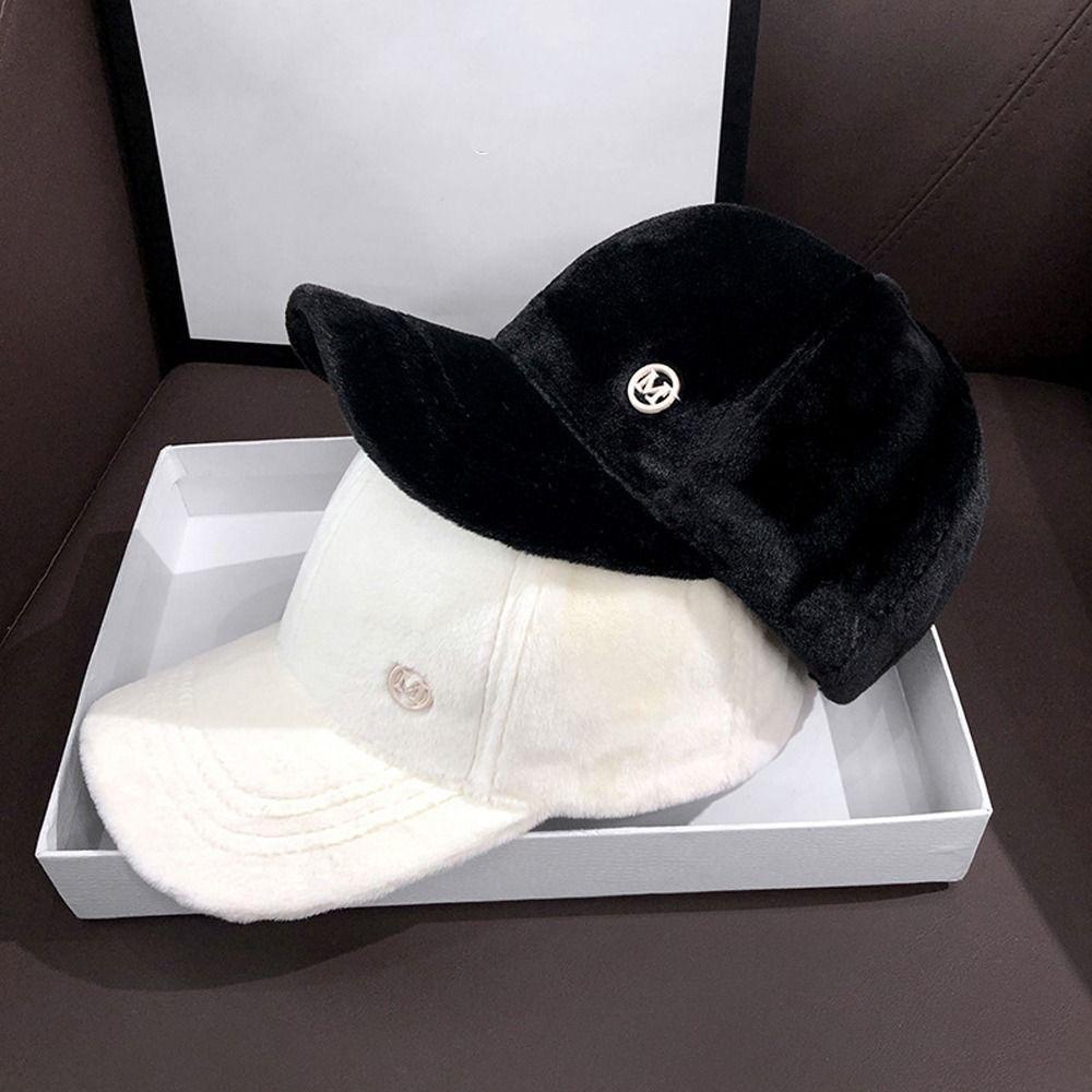 Mocho Mũ Lông Thỏ Giả Dày Dặn Có Thể Điều Chỉnh Thời Trang Thu Đông Dành Cho Nữ