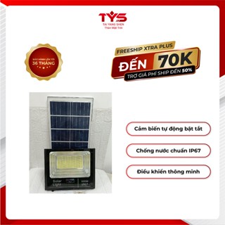 Đèn Năng Lượng Mặt Trời Chiếu Sáng Sân Vườn Pha Nhôm 500W 300W 200W 100W