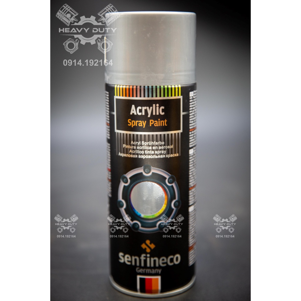 Sơn Xịt Chịu Nhiệt Mạ Kẽm - Paint Acrylic Zinc Galvanisazion