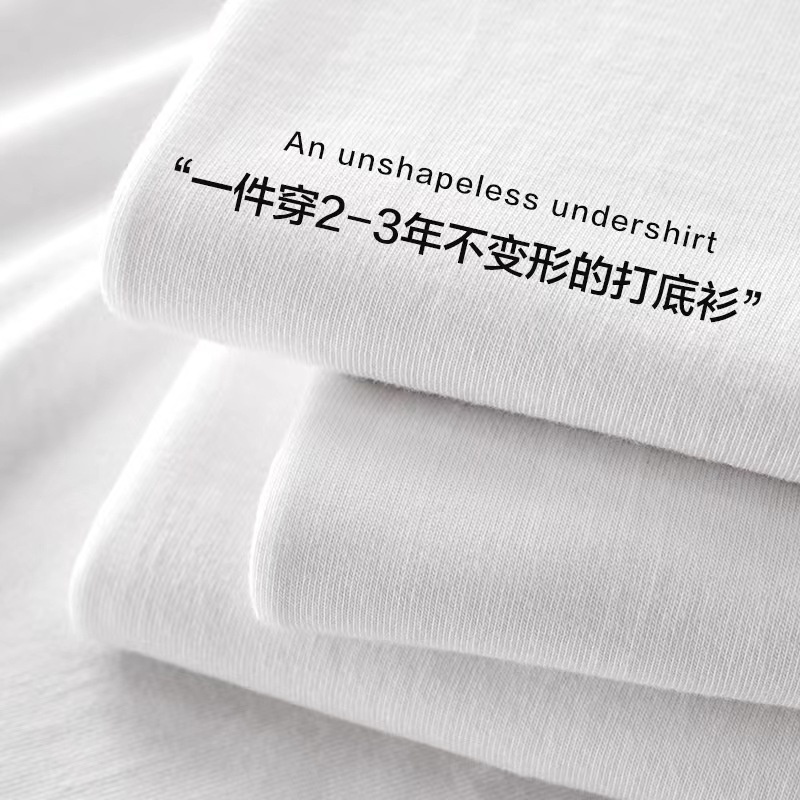 Áo Thun Cotton Tay Dài Cổ Tròn Dáng Rộng Màu Sắc Trơn Thời Trang Mùa Thu Cho Nam Và Nữ 220g