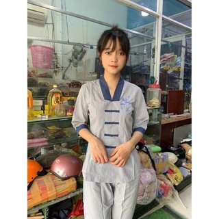 đồ lam đi chùa 🔥🔥 la hán phối nữ kate