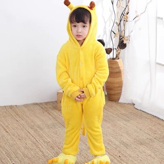 bộ đồ thú hình picachu siêu đáng yêu