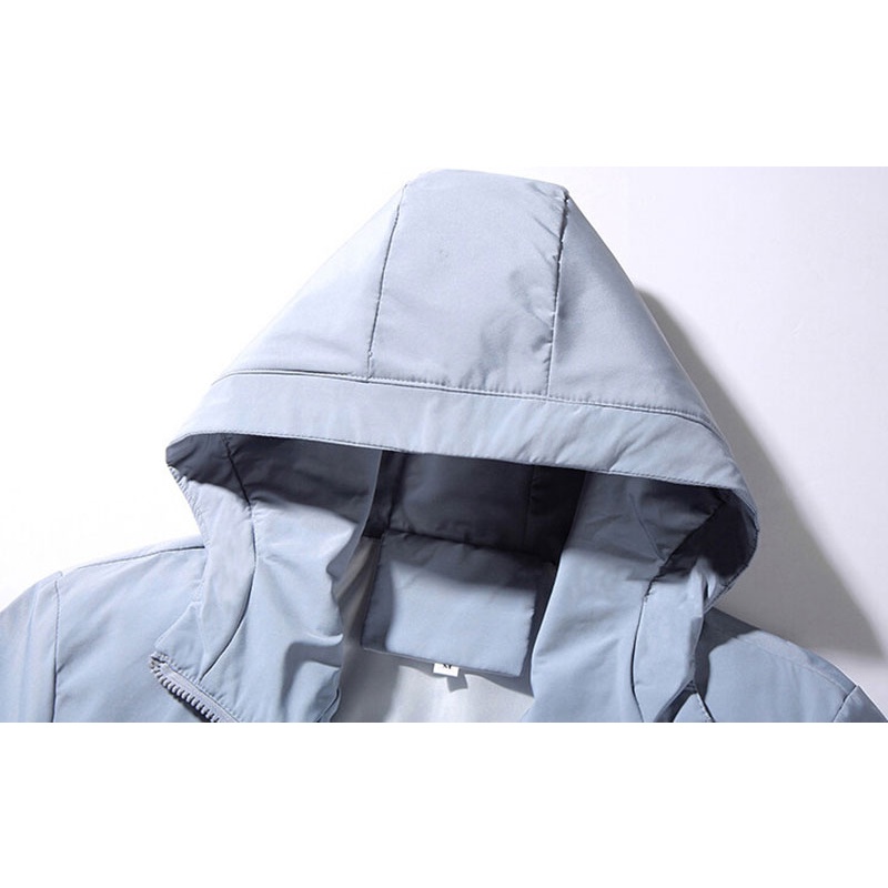 Áo Khoác Thể Thao Có Mũ Trùm Thời Trang Hàn Quốc Dành Cho Nam