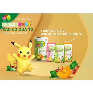 Bột ăn dặm min min hộp 420g