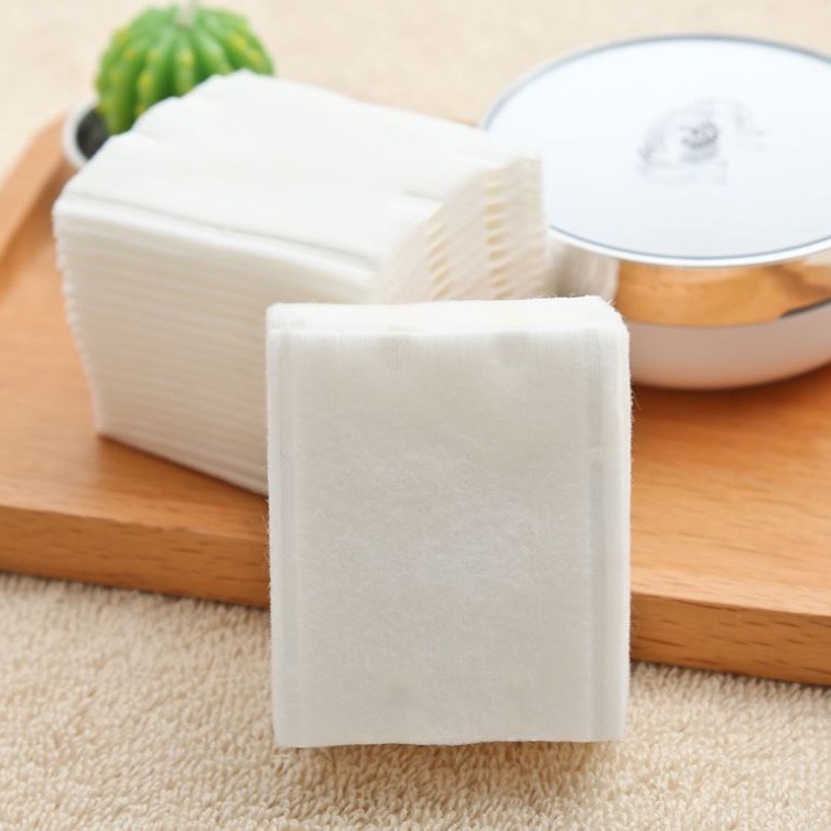 Bông tẩy trang Cotton Pads mềm mịn túi 222 Miếng - Olibear