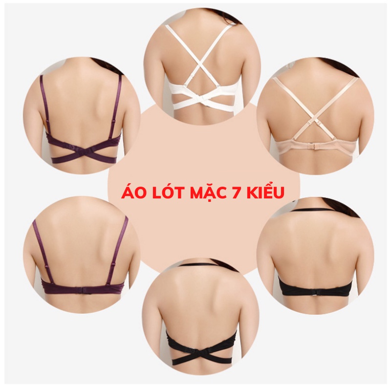 Áo Lót Su Chichi Houses Có Gọng Đệm Vừa 2,5cm Thiết Kế Thời Trang Nâng Đẩy Tôn Vòng 1 Mutiway - 7k