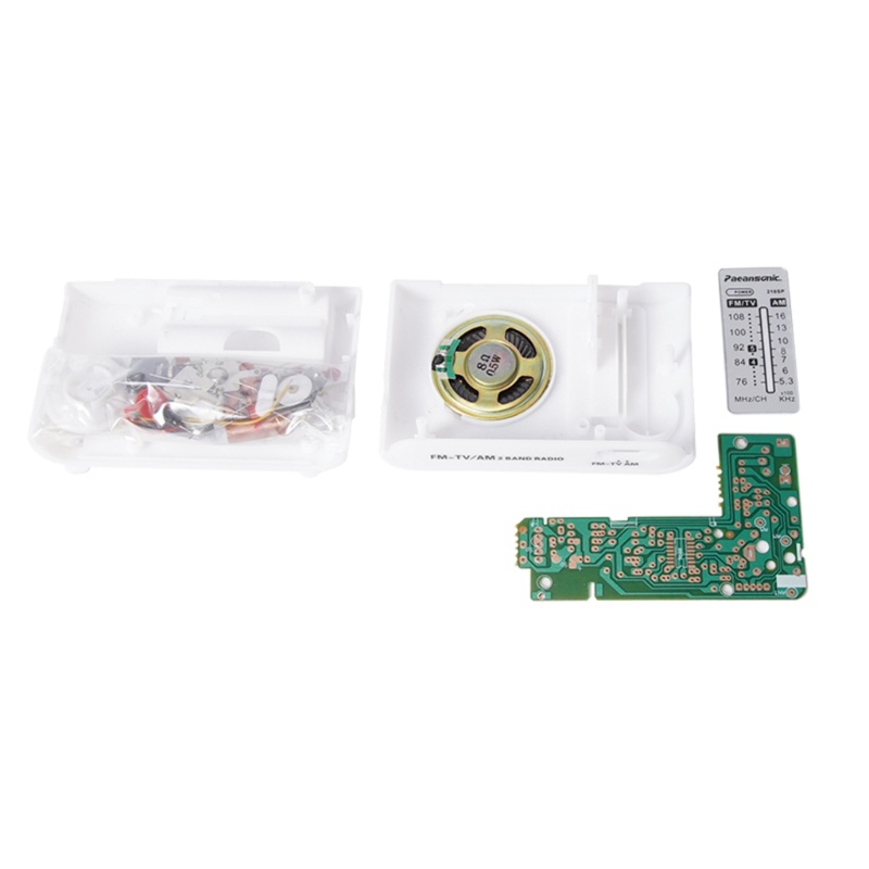 [3C] Radio FM AM DIY Kit CF210SP Điện Tử Hai Băng Tần Với Bảng Mạch Đơn Giản