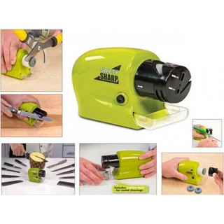 Máy mài dao tự động dùng pin - máy mài dao kéo đa năng - giúp việc mài dao kéo trở lên đơn giản hơn bao giờ hết.