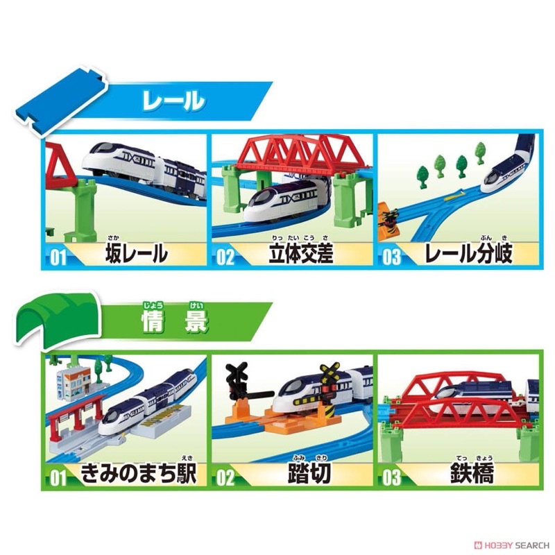 Bộ Tàu Lửa Kèm Mô Hình Đường Ray Chính Hãng TAKARATOMY Bình Chọn Tốt Nhất 2002 Plarail Set Best Selection 2022
