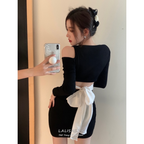 Chân Váy Ngắn Dệt Kim Đính Nơ Thời Trang Hàn Quốc Cho Nữ