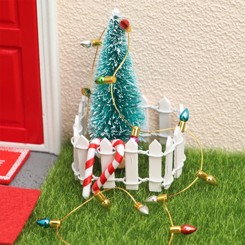 Mô Hình Nội Thất Mini Phong Cách Giáng Sinh Dành Cho Nhà Búp Bê