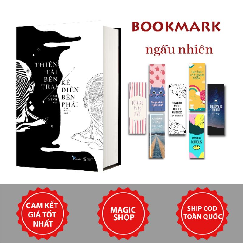Combo Thiên Tài Bên Trái Kẻ Điên Bên Phải x Bookmark ngẫu nhiên