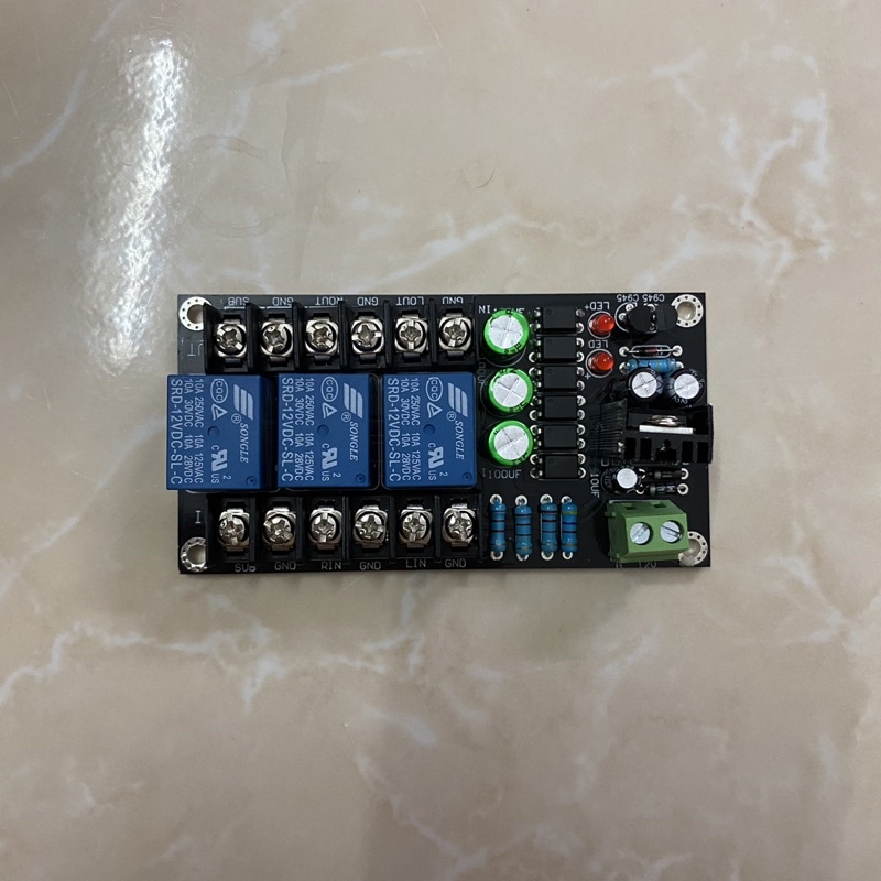 Mạch bảo vệ loa 2.1 300w x 3
