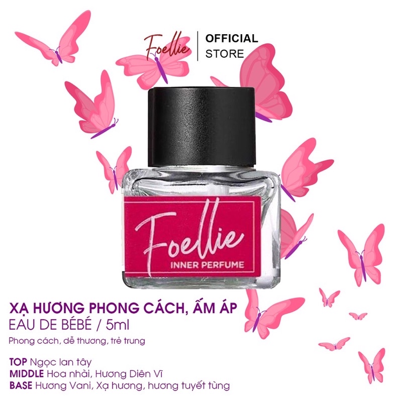 Nước hoa (VK) Foellie Eau De Ciel Inner Perfume 5ml chính hãng Hàn Quốc