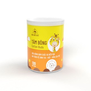 Bông ráy tai trẻ  em Bạch Tuyết - BBT baby hủ 120 que