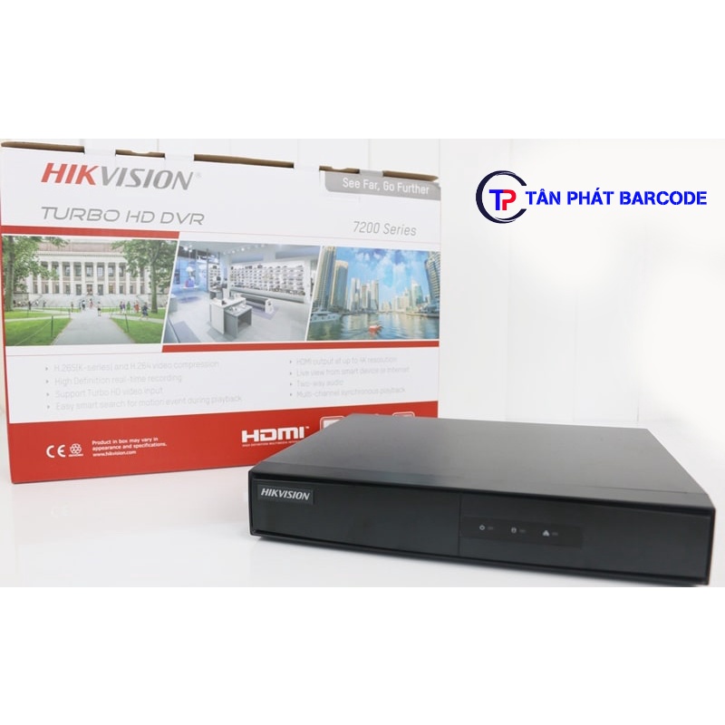 Bộ Camera Giám Sát IP POE Hikvision 8 Kênh Full HD 1080P Có Màu Ban Đêm Tích Hợp Mic Thu Âm