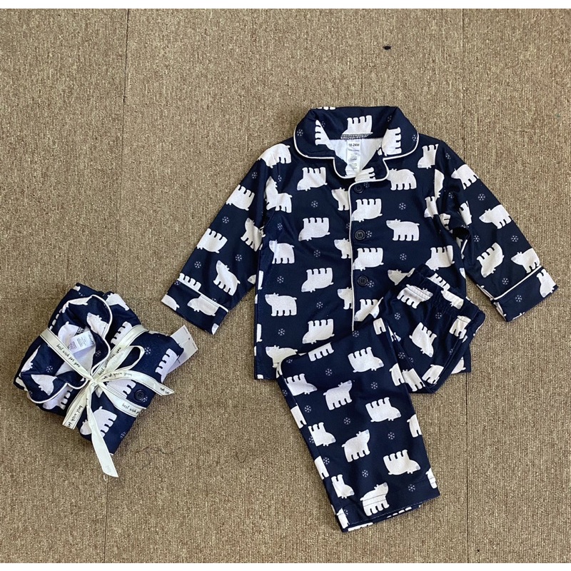 Bộ pizama xuất dư xịn cho bé 6 tháng -3 tuổi