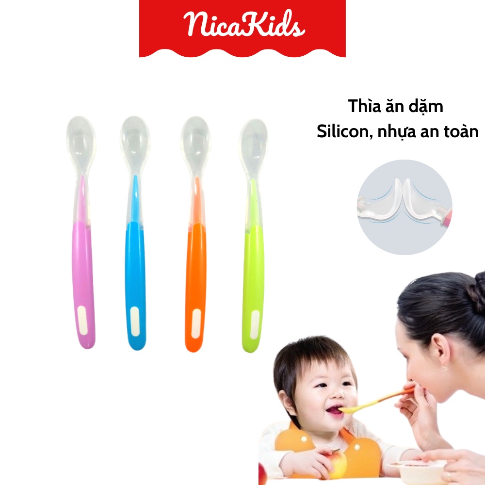 Thìa mềm silicon cho bé