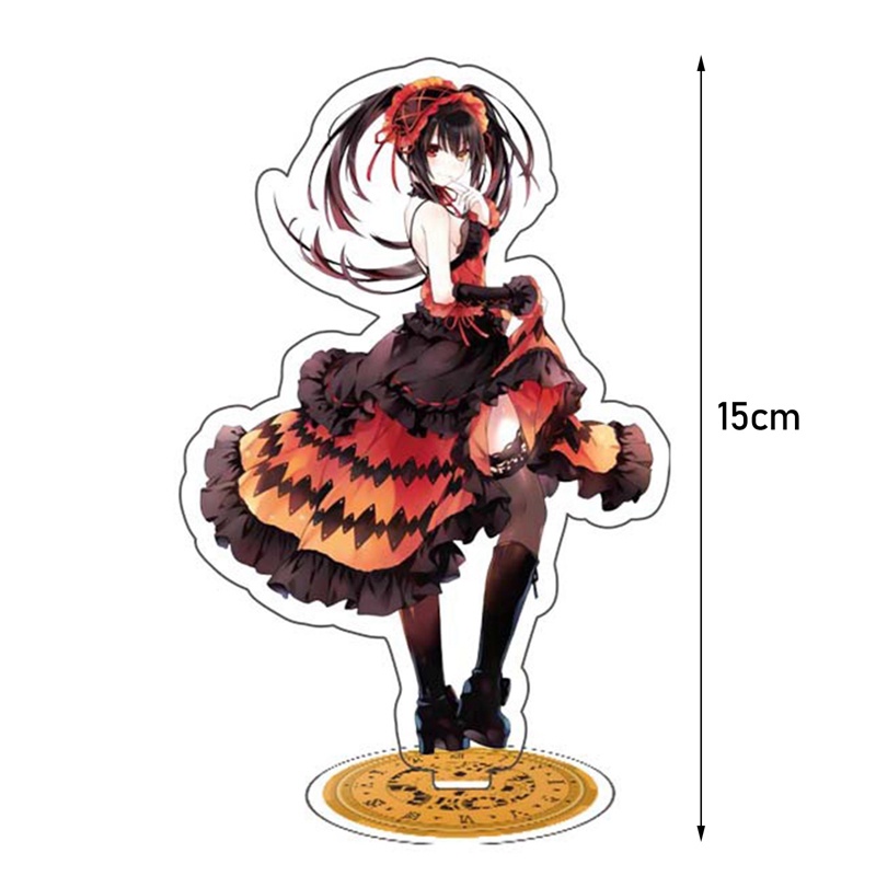 Mô Hình Nhân Vật Kotori Itsuka Action Tokisaki Kurumi Đứng Bằng Acrylic