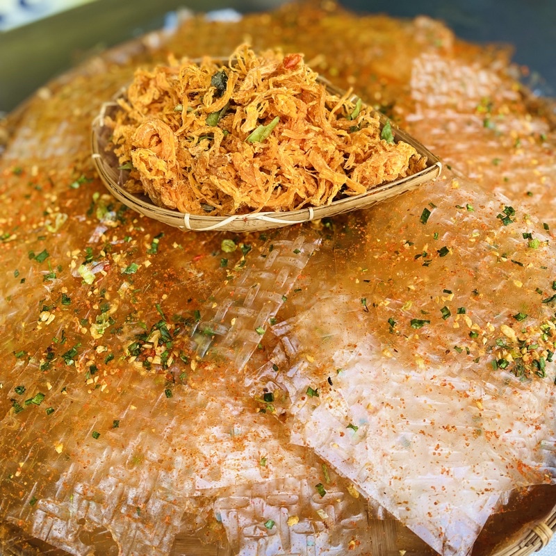 Bánh Tráng Sa Tế Trộn Khô Gà - Đậm Đà, Cay Vừa