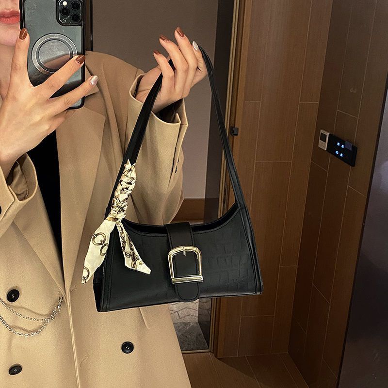 Jianneng Túi Xách Kẹp Nách / Đeo Vai Cỡ Nhỏ Đa Năng Thời Trang Kiểu Pháp Cho Nữ