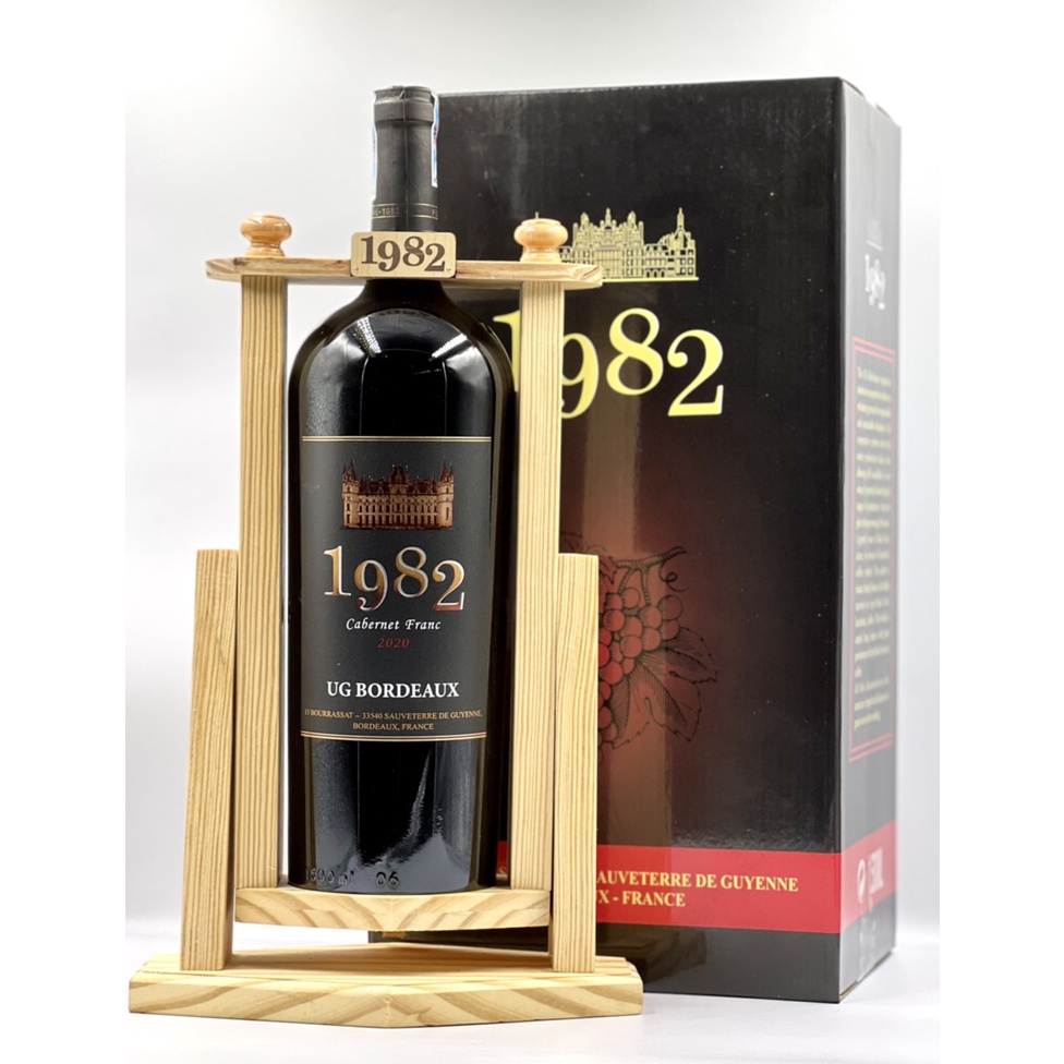Rượu vang Pháp 1982 UG Bordeaux 1.5 lít nhập khẩu
