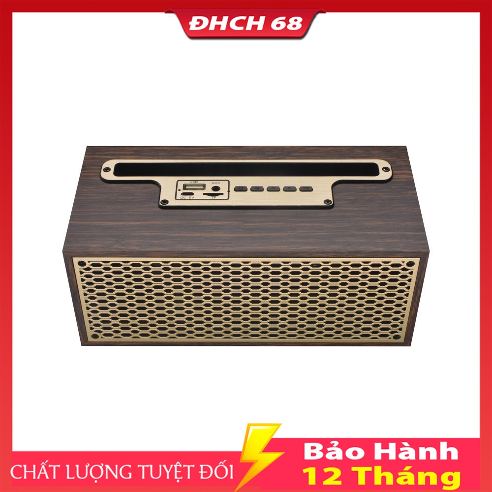 Loa bluetooth XM5 vỏ gỗ, thiết kế sang trọng, bass mạnh mẽ, nghe nhạc hay bảo hành 1 năm