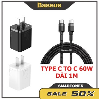 Củ sạc nhanh Baseus Super Si PD 20W cho iPhone 12 iPhone 13