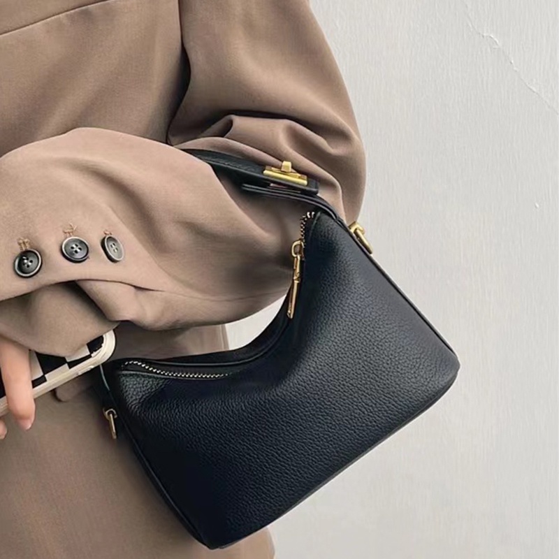 Túi Đeo Vai Bằng Da Mềm Hình Đám Mây Thời Trang Cho Nữ