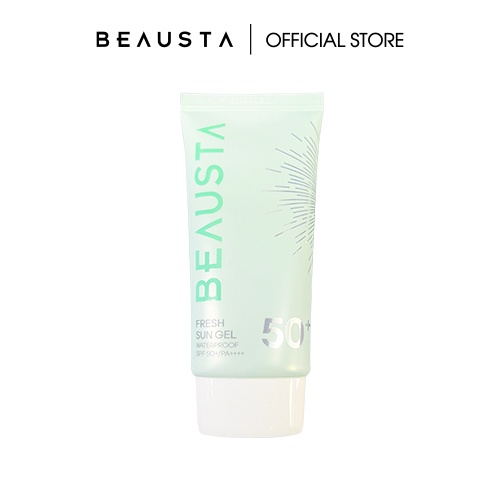 Kem Chống Nắng Chống Nước Dạng Gel BEAUSTA Fresh Sun Gel Waterproof SPF 50+/PA++++ Tuýp 50g