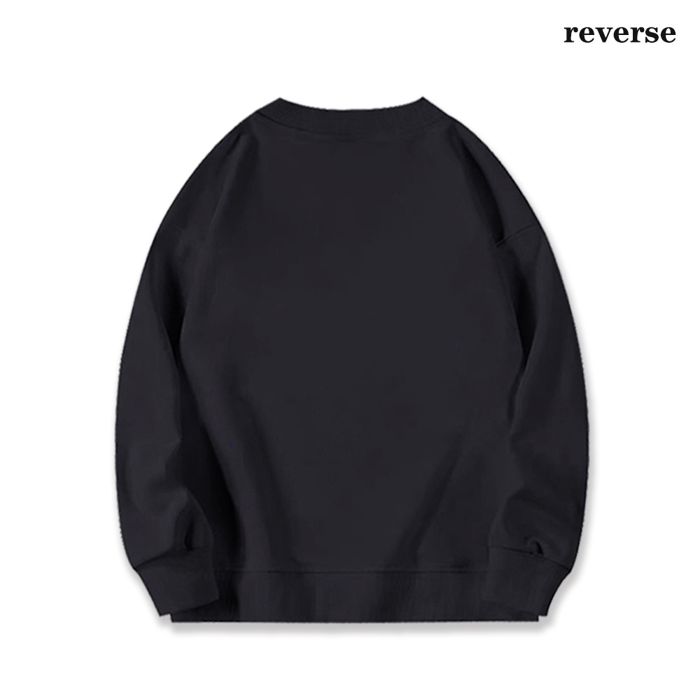 Áo sweatshirt/ Áo thun/ Áo hoodie RDGF tay dài dáng rộng in họa tiết chữ cái phong cách Hàn Quốc đơn giản thời trang