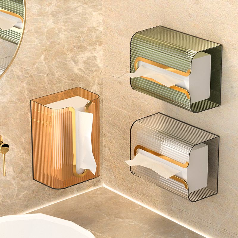 Hộp Đựng Khăn Giấy Gắn Tường Không Cần Khoan Tiện Dụng Cho Nhà Bếp / Phòng Tắm