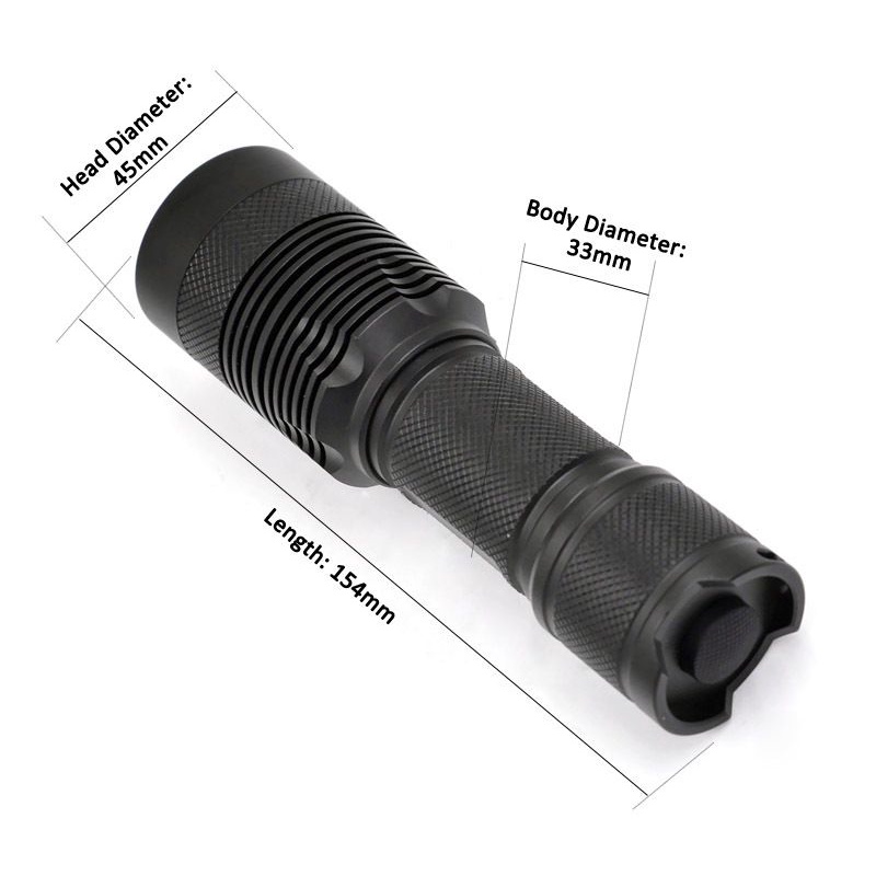 Đèn Pin Manta Ray C8.2 XHP35 / 50 / 70 SST-40 LED Siêu Sáng