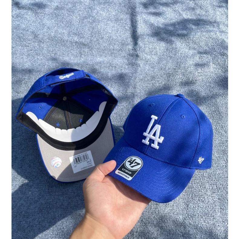Nón MLB x 47 Brand Mỹ_Logo LA blue