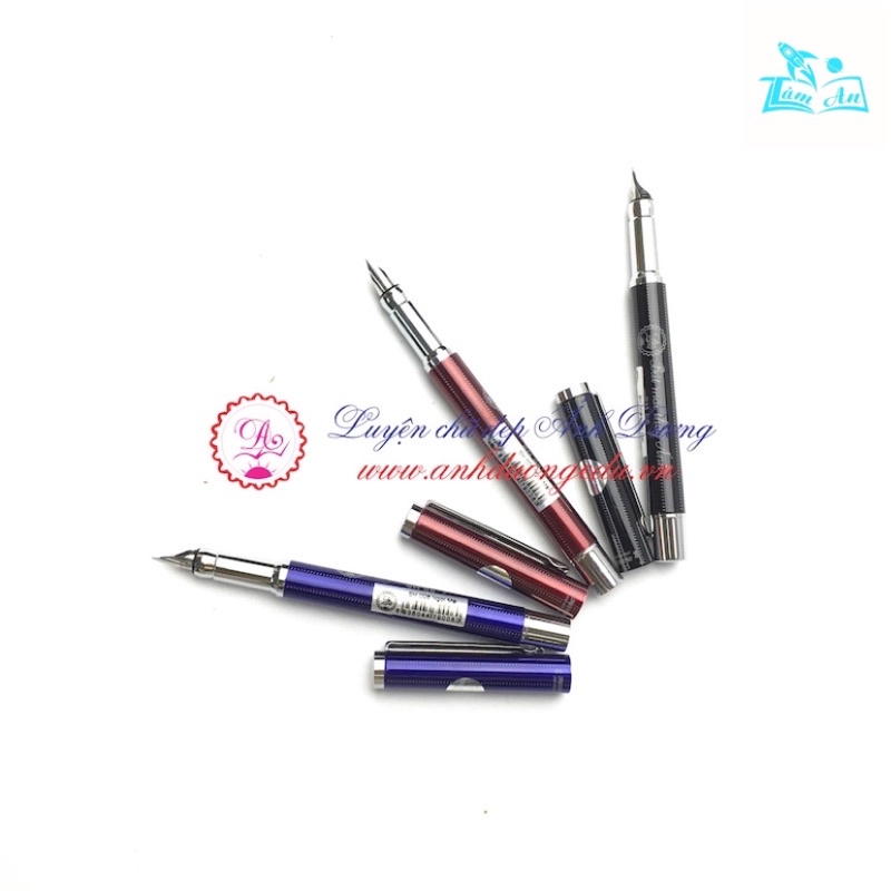 Bút mài Thầy Ánh SH006 - Bút máy luyện chữ ngòi êm trơn Ánh Dương- Bút mực học sinh