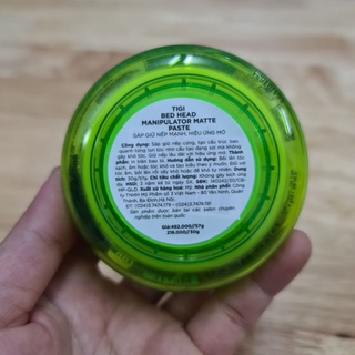 Sáp cứng Tigi bedhead Manipulator Matte 58g