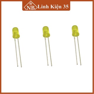 Gói 10 con LED phủ màu 5mm (3V) siêu rẻ