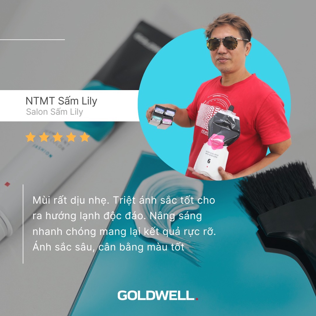 Màu nhuộm thời trang Goldwell NEWANCE by TOPCHIC Permanent Hair Color FASHION 80ml