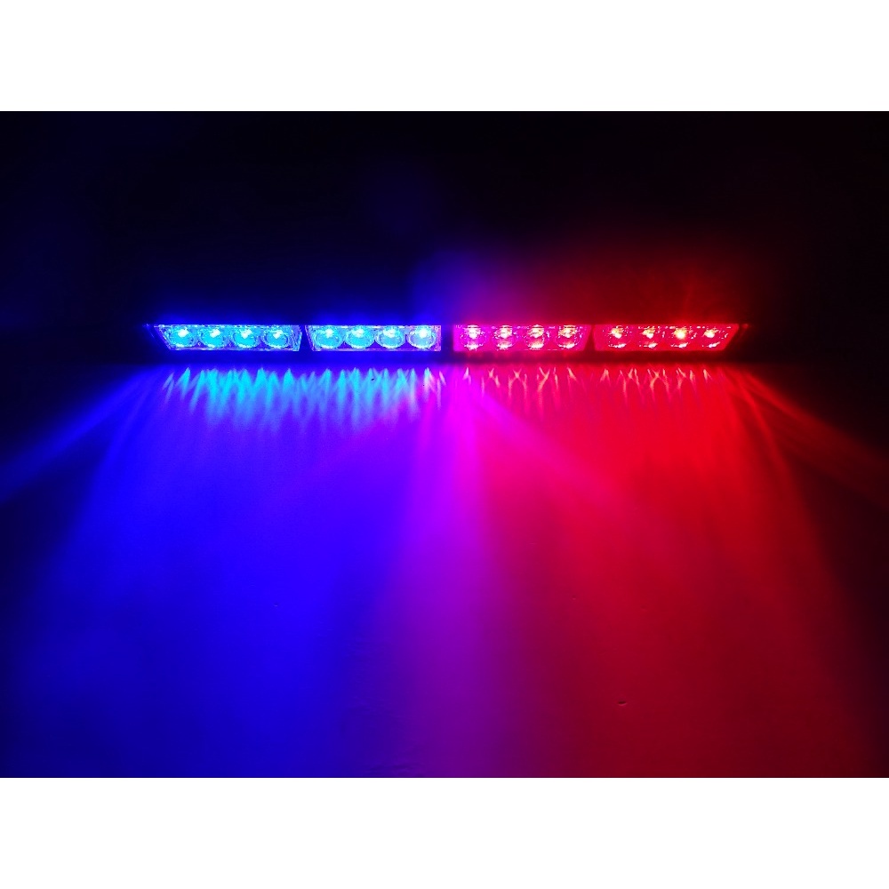 Đèn LED Cảnh Báo Khẩn Cấp 16 Bóng DRL 12V Ánh Sáng Nhấp Nháy Chất Lượng Cao Cho Xe Hơi / Xe Cứu Hỏa