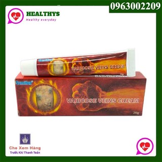 Kem bôi suy giãn tĩnh mạch sumifun varicose veins cream 20gr - kem bôi tĩnh mạch