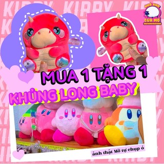 Gấu Bông Hoạt Hình Chính Hãng Kirby Hồng