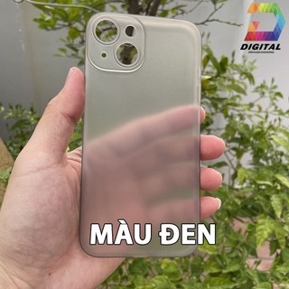 Combo 2 Ốp Lưng Trong Nhám Unibody Cho iPhone 14 Siêu Mỏng