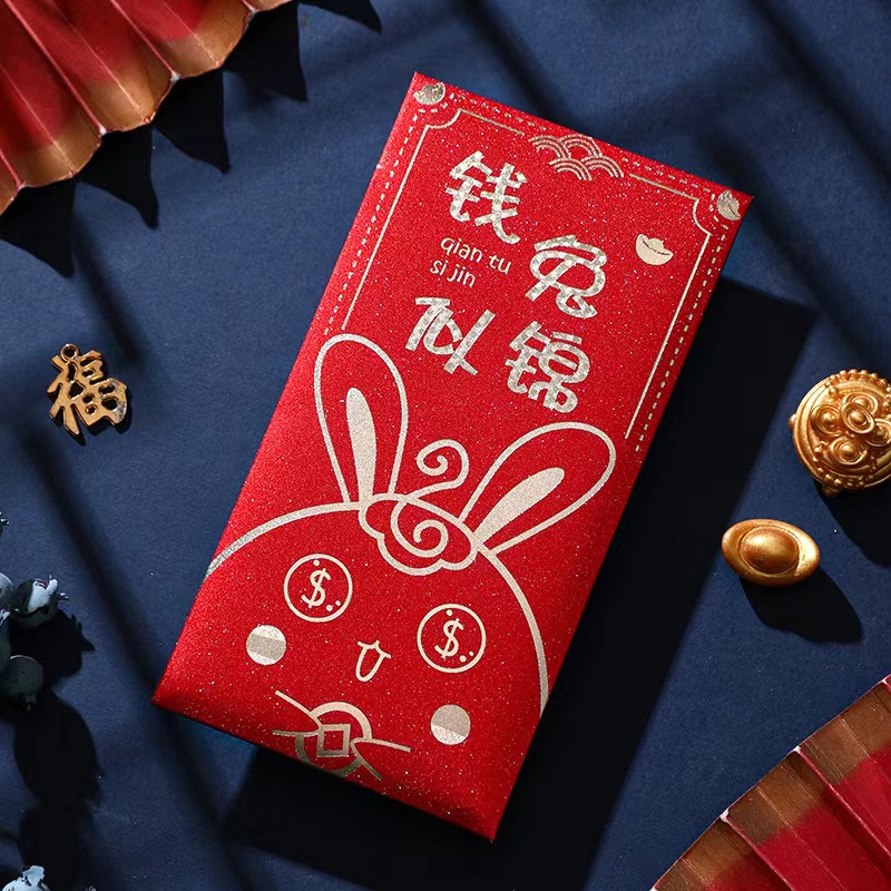 6 cái / bộ 2022 Bao lì xì năm mới bao lì xì đỏ Phong bì đỏ Red Envelope Tiger 红包 Angpao Ang Pow Tiktok Hot Tiger Red CNY Gift Gói đỏ Phong bì tiền Lời chúc tốt nhất Lễ hội mùa xuân Tết Nguyên đán