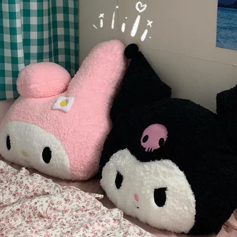 SANRIO Gối Nhồi Bông Hình Kuromi Melody Dễ Thương Dùng Làm Quà Tặng