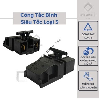 Công tắc ấm siêu tốc loại 3 gạt loại tốt rẻ CTASTL3