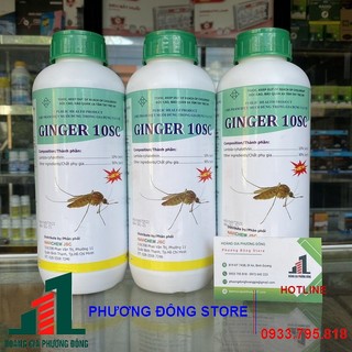 Ginger 10SC - Thuốc diệt muỗi giá rẻ (1 lít)