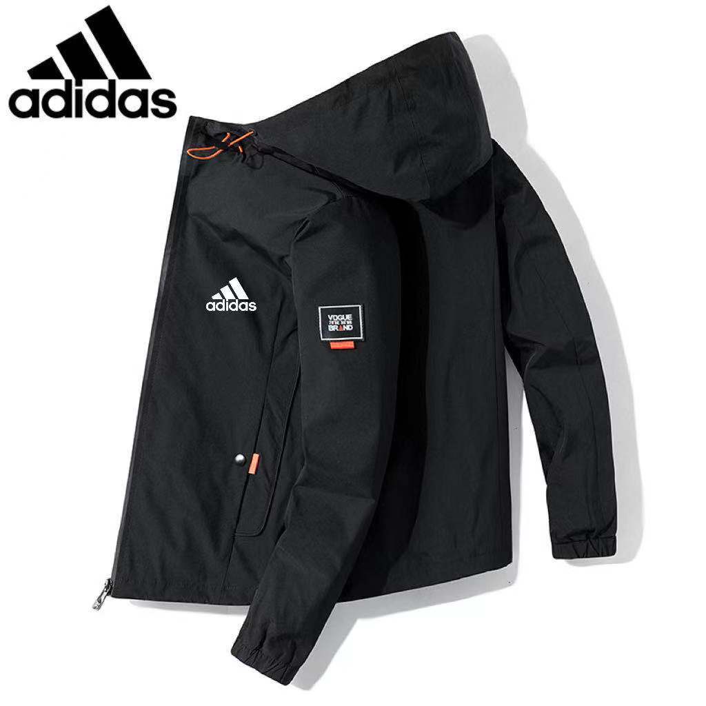 Áo Khoác Bomber Adidas Có Mũ Trùm Cá Tính Dành Cho Nam Và Nữ 100%