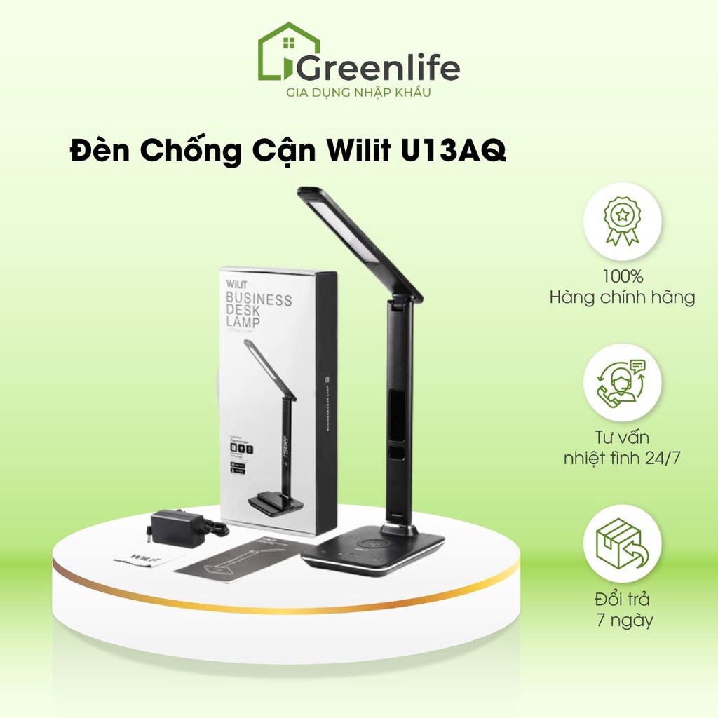 Đèn chống cận thị Wilit U13AQ nhập khẩu Đức - Greenlife Gia dụng nhập khẩu