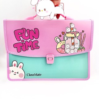 Cặp học thêm 2 ngăn FunTime ClassMate CL - SB601 (Giao màu ngẫu nhiên)